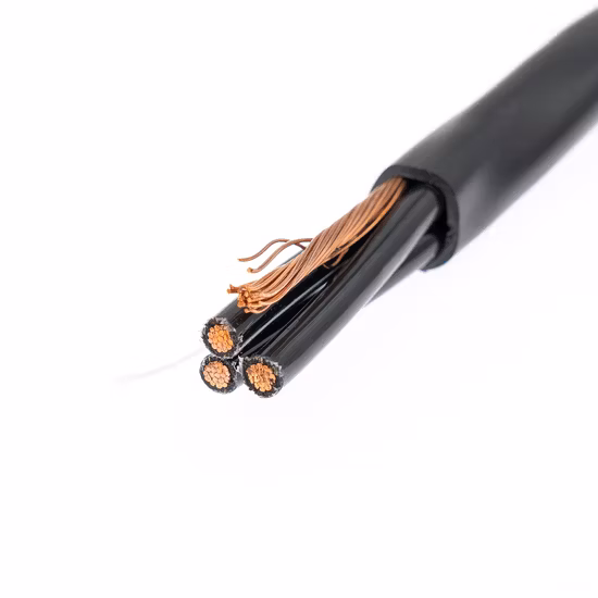 Conductor UL1277 600V 4/0 AWG 3 con cable de bandeja eléctrica subterránea Vntc de tierra