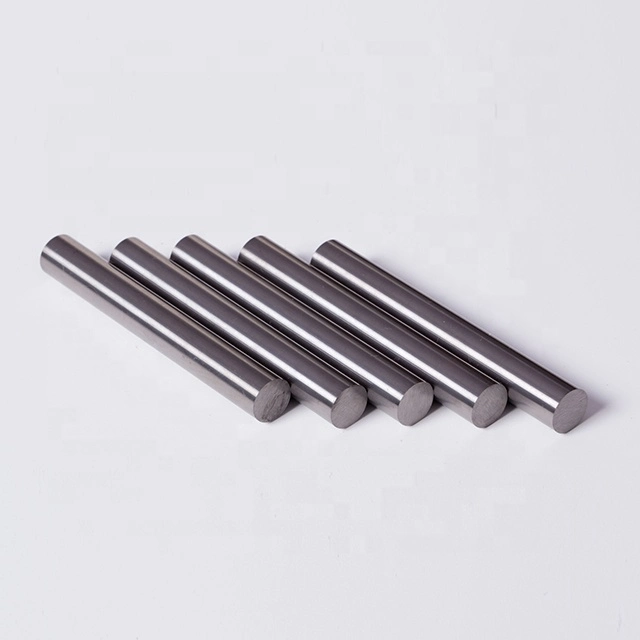 Raw Material Solid Cemented Tungsten Carbide Rods Customized Acceptable