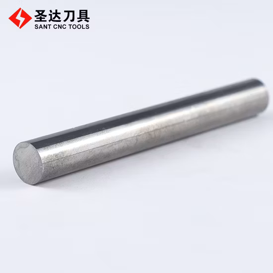 Raw Material Solid Cemented Tungsten Carbide Rods Customized Acceptable