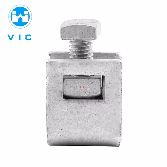 Abrazadera de tierra de hilo galvanizado en caliente de alta calidad