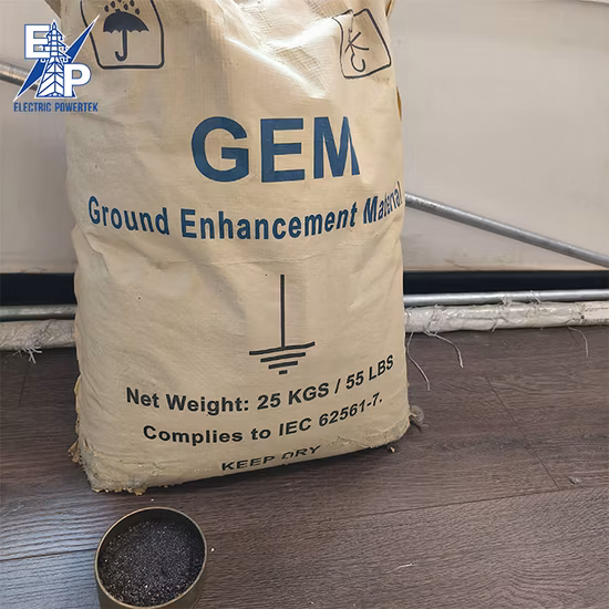 Alto material eficaz 25kg del aumento del suelo de la bentonita para la resistencia del sistema de puesta a tierra