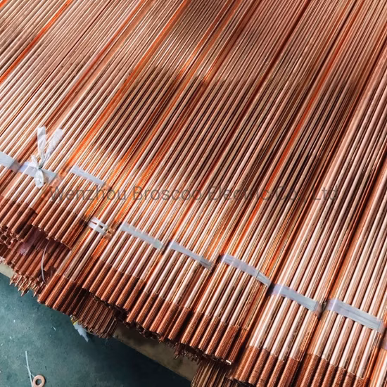 Venta caliente varilla de tierra telescópica / varilla de tierra de acero revestido de cobre