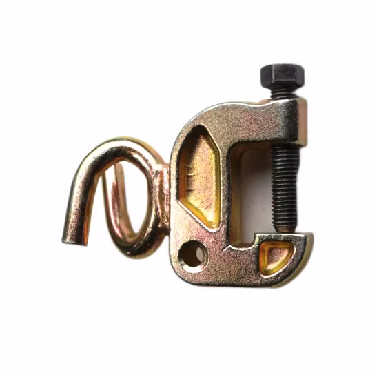 Abrazadera de red de seguridad para vigas de tierra de encofrado de andamios