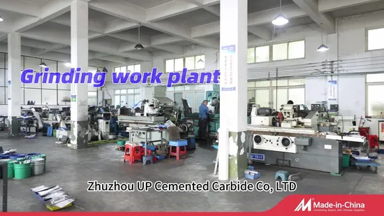 Varillas de carburo de tungsteno de tierra de alta resistencia de Yg15/P40 el 15% Co Od25*ID2.0*330mm Rod del agujero